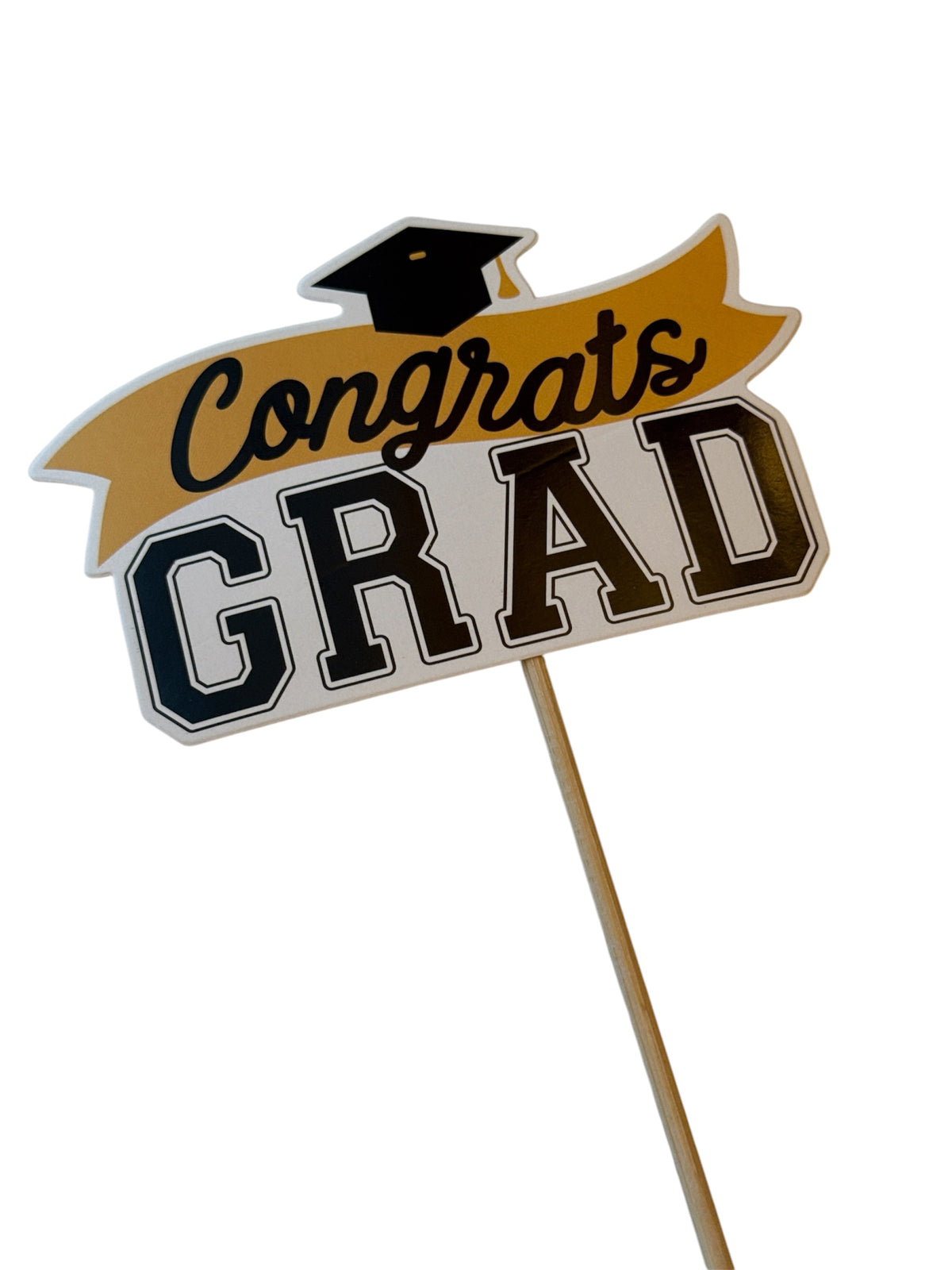 GRADUATION TOPPER — festive graduation bouquet topper, add-on gift Art Bouquet Montreal