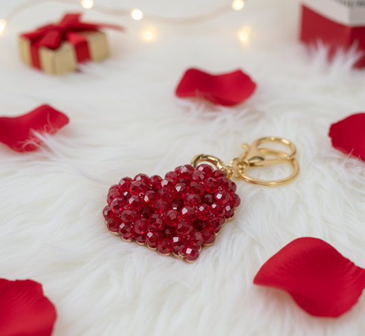 HEART CRYSTAL Keychain